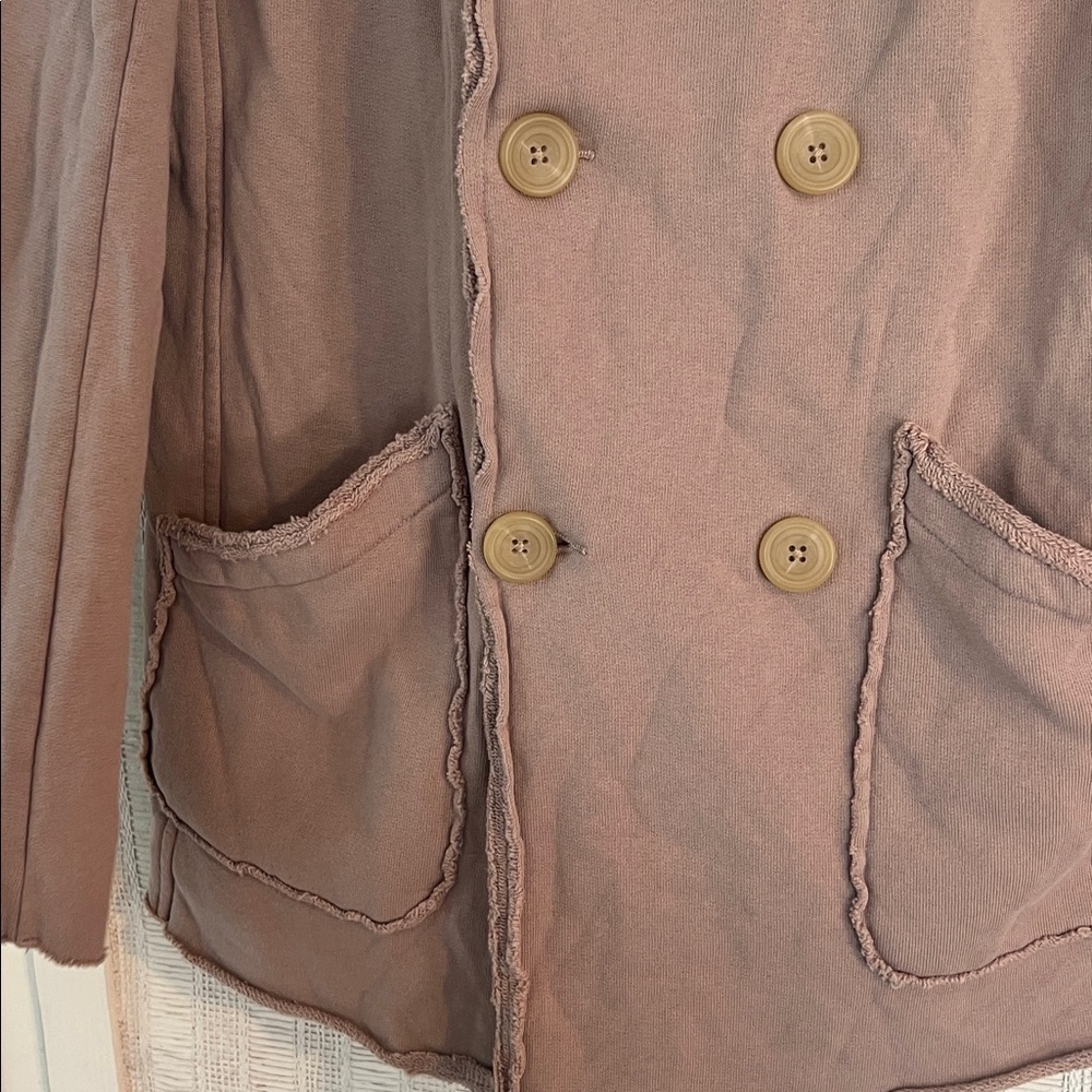 Frank & Eileen BELFAST Sweatshirt Peacoat Sz S new - Picture 4 of 6
